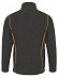 Куртка мужская Nova Men 200, темно-серая с оранжевым с логотипом в Нефтекамске заказать по выгодной цене в кибермаркете AvroraStore