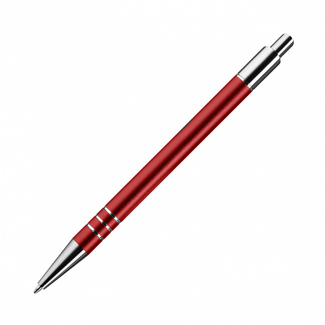 Шариковая ручка City, красная с логотипом в Нефтекамске заказать по выгодной цене в кибермаркете AvroraStore