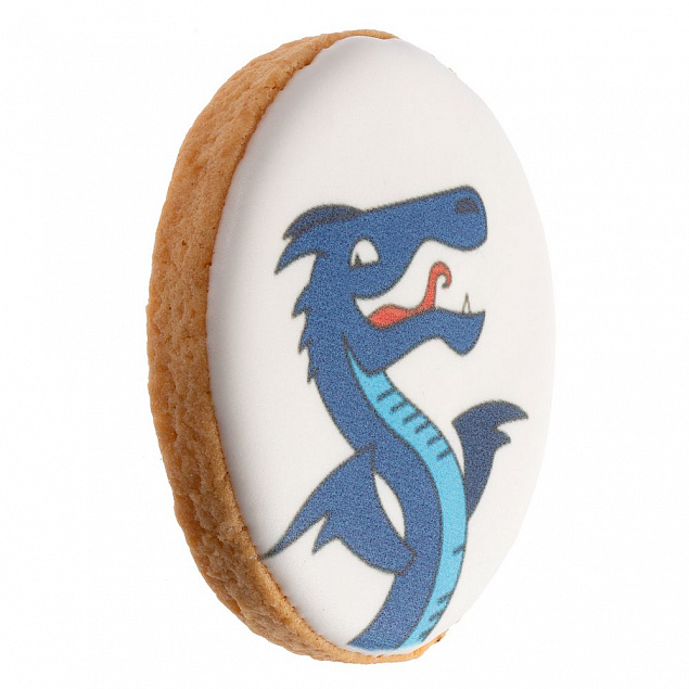 Печенье «Синий дракон» с логотипом в Нефтекамске заказать по выгодной цене в кибермаркете AvroraStore