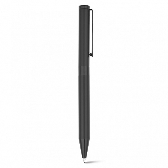 Письменный набор AUTOGRAPH, ручка и ручка-роллер, черный с логотипом в Нефтекамске заказать по выгодной цене в кибермаркете AvroraStore