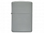 Зажигалка ZIPPO Classic с покрытием Flat Grey с логотипом в Нефтекамске заказать по выгодной цене в кибермаркете AvroraStore