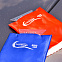 Скребок-перчатка для льда, красная с логотипом в Нефтекамске заказать по выгодной цене в кибермаркете AvroraStore