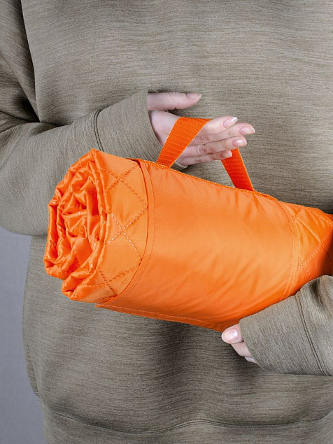 Плед для пикника Comfy, оранжевый с логотипом в Нефтекамске заказать по выгодной цене в кибермаркете AvroraStore