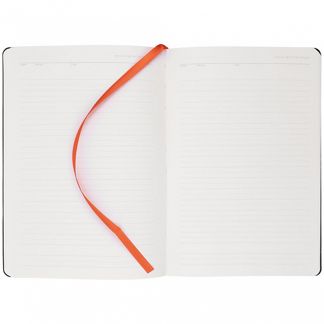Ежедневник Fredo, недатированный, оранжевый с логотипом в Нефтекамске заказать по выгодной цене в кибермаркете AvroraStore