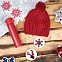 Подарочный набор WINTER TALE: шапка, термос, новогодние украшения, красный с логотипом в Нефтекамске заказать по выгодной цене в кибермаркете AvroraStore
