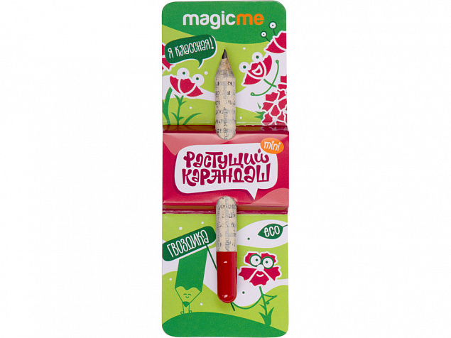 «Растущий карандаш» mini с семенами гвоздики с логотипом в Нефтекамске заказать по выгодной цене в кибермаркете AvroraStore