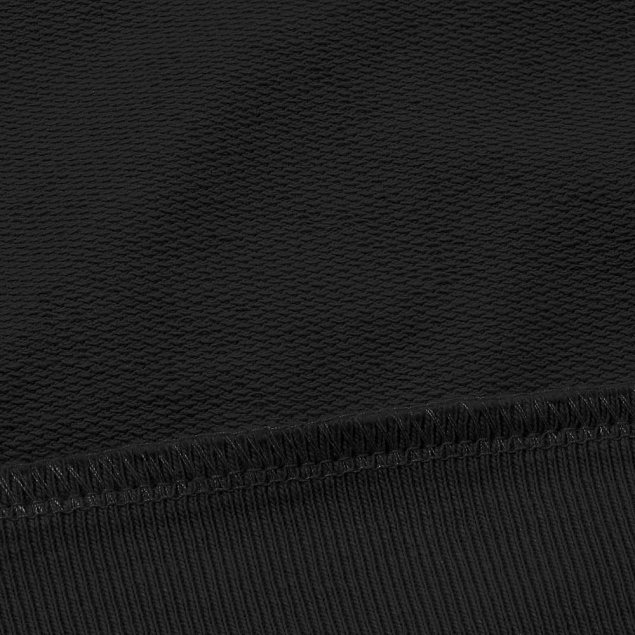 Толстовка с капюшоном унисекс Hoodie, черная с логотипом в Нефтекамске заказать по выгодной цене в кибермаркете AvroraStore