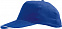 Бейсболка SUNNY, ярко-синяя с белым с логотипом в Нефтекамске заказать по выгодной цене в кибермаркете AvroraStore