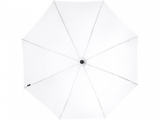 Противоштормовой зонт Noon 23 полуавтомат, белый с логотипом в Нефтекамске заказать по выгодной цене в кибермаркете AvroraStore