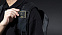 Рюкзак FlipPack, черный с зеленым с логотипом в Нефтекамске заказать по выгодной цене в кибермаркете AvroraStore