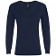 Пуловер женский Glory Women, темно-синий с логотипом в Нефтекамске заказать по выгодной цене в кибермаркете AvroraStore