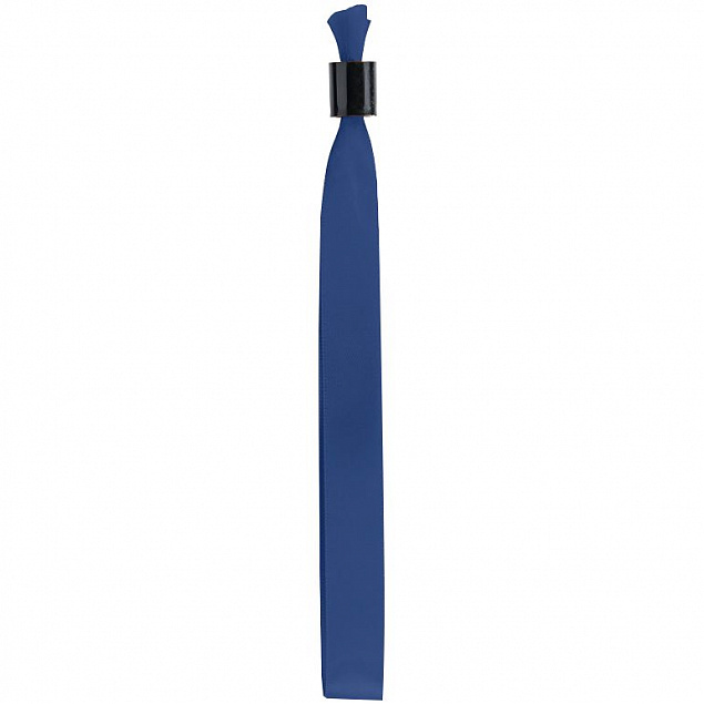 Несъемный браслет Seccur, синий с логотипом в Нефтекамске заказать по выгодной цене в кибермаркете AvroraStore