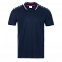 Рубашка поло Рубашка мужская 04RUS Тёмно-синий с логотипом в Нефтекамске заказать по выгодной цене в кибермаркете AvroraStore
