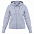 Толстовка женская Hooded Full Zip ярко-синяя с логотипом в Нефтекамске заказать по выгодной цене в кибермаркете AvroraStore