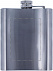 Фляга плоская       200 мл с логотипом в Нефтекамске заказать по выгодной цене в кибермаркете AvroraStore