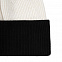 Шапка Snappy, белая с черным с логотипом в Нефтекамске заказать по выгодной цене в кибермаркете AvroraStore