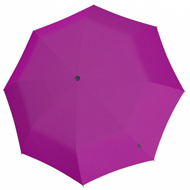 Складной зонт U.090, фиолетовый с логотипом в Нефтекамске заказать по выгодной цене в кибермаркете AvroraStore