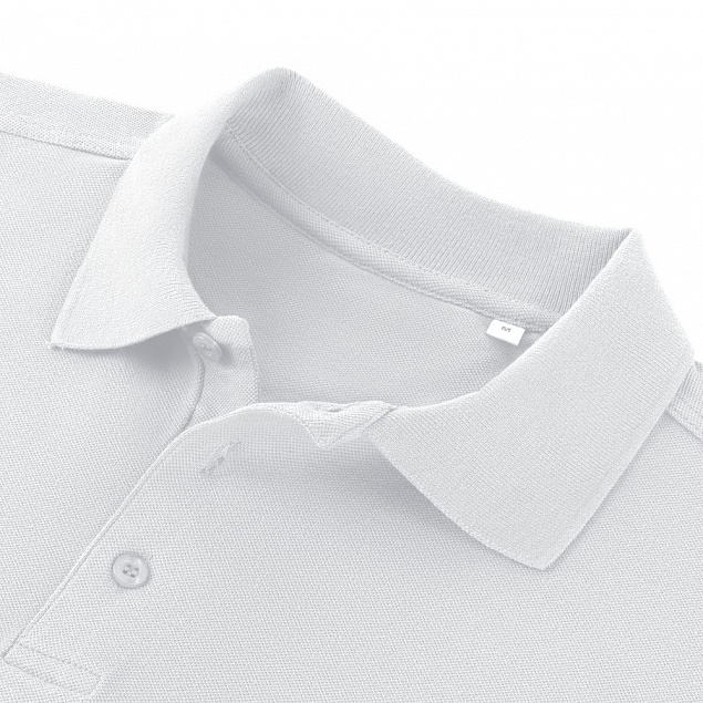 Рубашка поло мужская Virma Stretch, белая с логотипом в Нефтекамске заказать по выгодной цене в кибермаркете AvroraStore