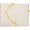 Ежедневник Ton Metal, недатированный, черный с желтым с логотипом в Нефтекамске заказать по выгодной цене в кибермаркете AvroraStore