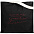 Холщовая сумка с вышивкой «Тонкая красная линия», черная с логотипом в Нефтекамске заказать по выгодной цене в кибермаркете AvroraStore