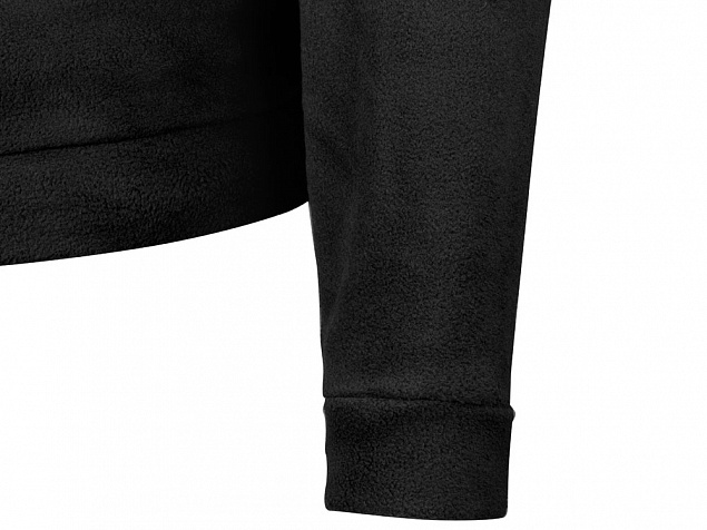 Куртка флисовая Nashville мужская, черный с логотипом в Нефтекамске заказать по выгодной цене в кибермаркете AvroraStore