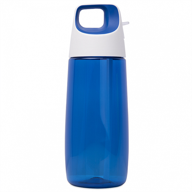 Набор подарочный FITKIT: бутылка для воды, контейнер для еды, рюкзак, синий с логотипом в Нефтекамске заказать по выгодной цене в кибермаркете AvroraStore