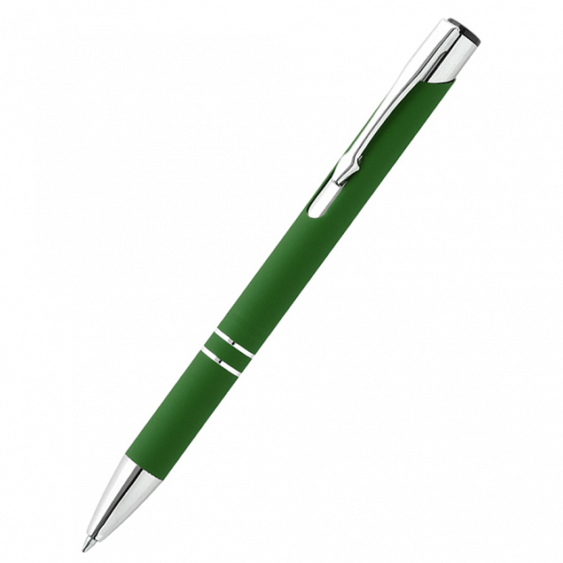 Ручка металлическая Molly - Зеленый FF с логотипом в Нефтекамске заказать по выгодной цене в кибермаркете AvroraStore