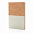 Блокнот из пробки и крафт-бумаги, A5 с логотипом в Нефтекамске заказать по выгодной цене в кибермаркете AvroraStore