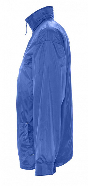 Ветровка мужская MISTRAL 210, ярко-синяя (royal) с логотипом в Нефтекамске заказать по выгодной цене в кибермаркете AvroraStore
