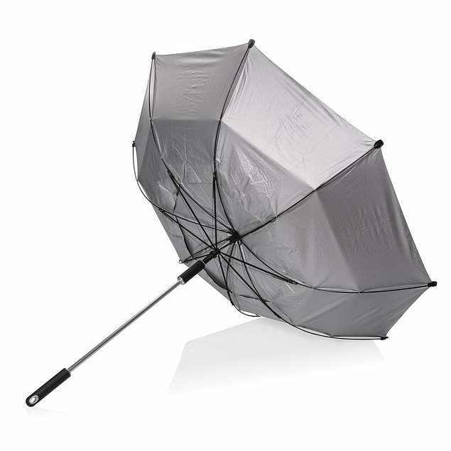 Зонт-трость антишторм Hurricane Aware™, d120 см с логотипом в Нефтекамске заказать по выгодной цене в кибермаркете AvroraStore