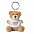 Брелок "мишка" с логотипом в Нефтекамске заказать по выгодной цене в кибермаркете AvroraStore