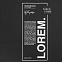 Лейбл тканевый Epsilon, L, черный с логотипом в Нефтекамске заказать по выгодной цене в кибермаркете AvroraStore
