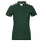 Рубашка поло StanWomen Тёмно-зелёный с логотипом в Нефтекамске заказать по выгодной цене в кибермаркете AvroraStore