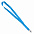 Ланъярд NECK, темно-синий, полиэстер, 2х50 см с логотипом в Нефтекамске заказать по выгодной цене в кибермаркете AvroraStore