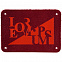 Лейбл кожаный Beta, XL, красный с логотипом в Нефтекамске заказать по выгодной цене в кибермаркете AvroraStore