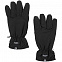Перчатки Helix, черные с логотипом в Нефтекамске заказать по выгодной цене в кибермаркете AvroraStore