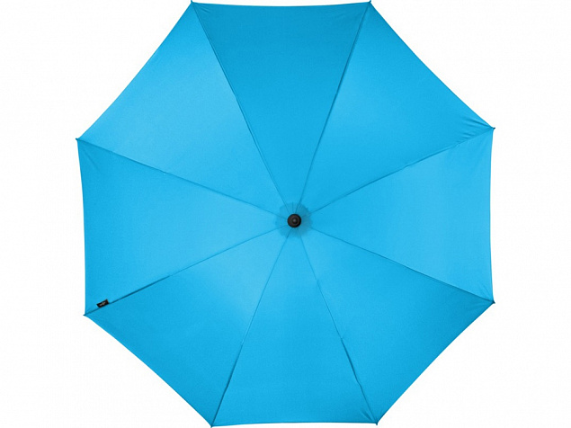 Зонт-трость Halo, механический 30, аква с логотипом в Нефтекамске заказать по выгодной цене в кибермаркете AvroraStore