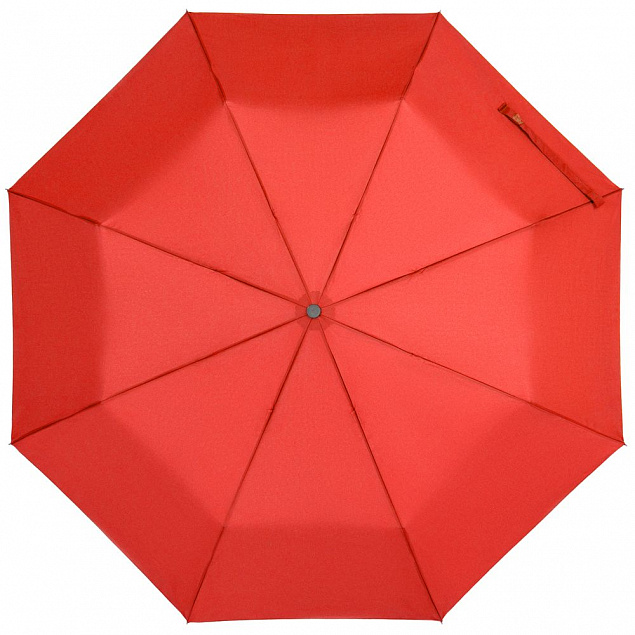 Зонт складной Hit Mini ver.2, красный с логотипом в Нефтекамске заказать по выгодной цене в кибермаркете AvroraStore