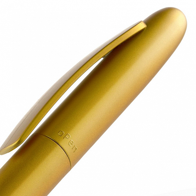 Ручка шариковая Moor Silver, желтая с логотипом в Нефтекамске заказать по выгодной цене в кибермаркете AvroraStore