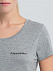 Футболка женская «Серые будни», серый меланж с логотипом в Нефтекамске заказать по выгодной цене в кибермаркете AvroraStore