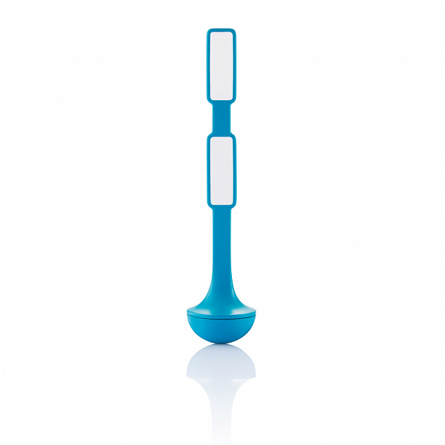 Очки-неваляшка для чтения мелкого шрифта Opto, синий с логотипом в Нефтекамске заказать по выгодной цене в кибермаркете AvroraStore
