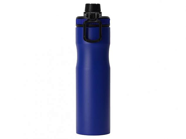 Бутылка для воды Supply Waterline, нерж сталь, 850 мл, синий с логотипом в Нефтекамске заказать по выгодной цене в кибермаркете AvroraStore