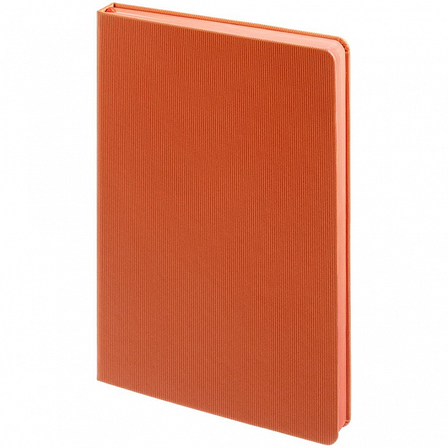 Ежедневник Grid, недатированный, оранжевый с логотипом в Нефтекамске заказать по выгодной цене в кибермаркете AvroraStore