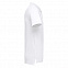 Рубашка-поло мужская ADAM, белый, 4XL, 100% хлопок, плотность 195 г/м2 с логотипом в Нефтекамске заказать по выгодной цене в кибермаркете AvroraStore
