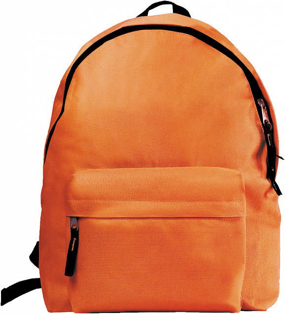 Рюкзак Rider, оранжевый с логотипом в Нефтекамске заказать по выгодной цене в кибермаркете AvroraStore