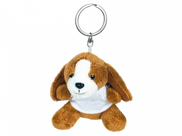 Брелок «Собачка Брейди» с логотипом в Нефтекамске заказать по выгодной цене в кибермаркете AvroraStore