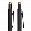 Ручка шариковая FACTOR BLACK со стилусом с логотипом в Нефтекамске заказать по выгодной цене в кибермаркете AvroraStore