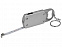 Брелок-открывалка с рулеткой и фонариком Open с логотипом в Нефтекамске заказать по выгодной цене в кибермаркете AvroraStore