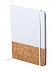 Блокнот, белый с логотипом в Нефтекамске заказать по выгодной цене в кибермаркете AvroraStore