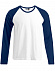 Мужская футболка с длинным рукавом Baseball-T с логотипом в Нефтекамске заказать по выгодной цене в кибермаркете AvroraStore